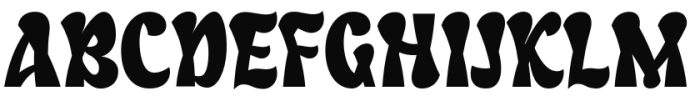 Oildale Regular Font UPPERCASE