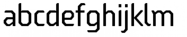 Oita Condensed Regular Font LOWERCASE