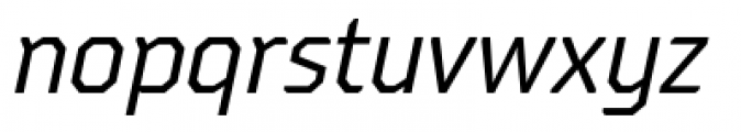 Oita Normal Regular Italic Font LOWERCASE