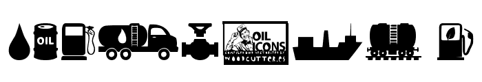 Oil Icons Font OTHER CHARS