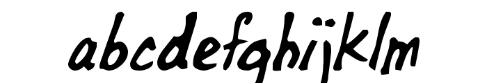 OilBats Basic Font LOWERCASE