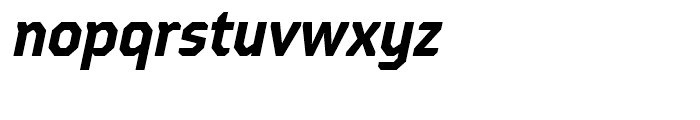 Oita Condensed Bold Italic Font LOWERCASE