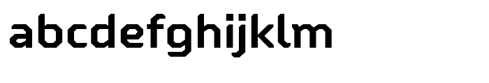 Oita Extended Demi Font LOWERCASE