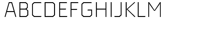 Oita Extended Light Font UPPERCASE