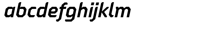 Oita Normal Demi Italic Font LOWERCASE