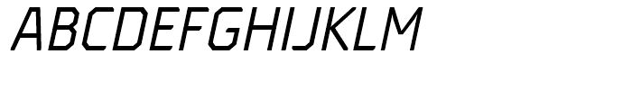 Oita Normal Regular Italic Font UPPERCASE