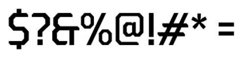 Oita Cond Medium Font OTHER CHARS