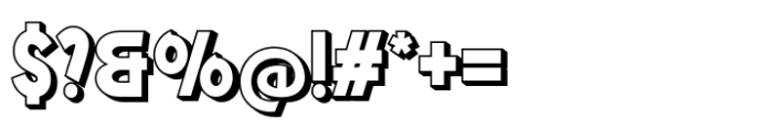 Oikawy Shadow Font OTHER CHARS