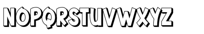 Oikawy Shadow Font UPPERCASE