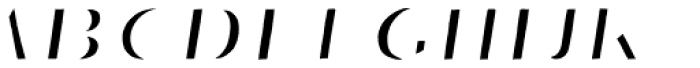 Oilvare Highlight Italic Font UPPERCASE