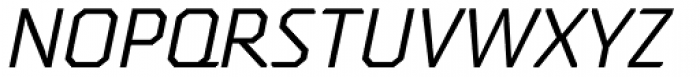 Oita Expanded Italic Font UPPERCASE