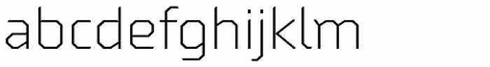 Oita Expanded Light Font LOWERCASE