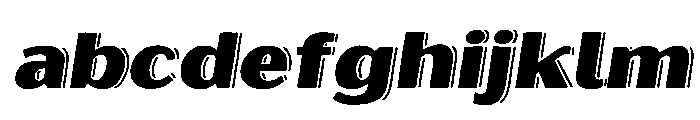 Oilvare RegularItalicShadowed FONT