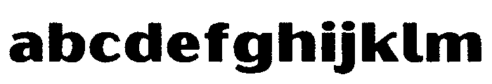 Oilvare RoughRegularSolid FONT