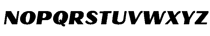 Oilvare Base Regular Italic Font UPPERCASE