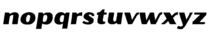 Oilvare Base Regular Italic Font LOWERCASE