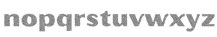 Oilvare Hatch Shadow Regular Font LOWERCASE