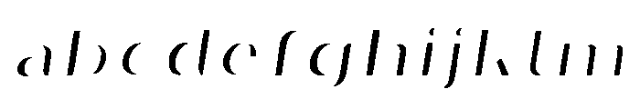 Oilvare Regular Italic Highlight FONT