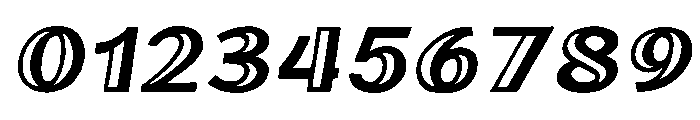 Oilvare Regular Italic Font OTHER CHARS