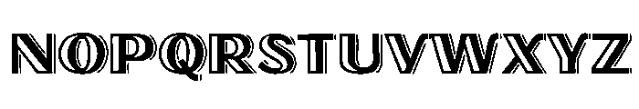 Oilvare Regular Main Font UPPERCASE