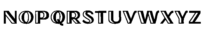 Oilvare Regular Font UPPERCASE
