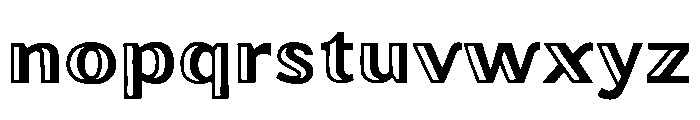 Oilvare Regular Font LOWERCASE