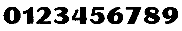 Oilvare Rough Base Regular Font OTHER CHARS