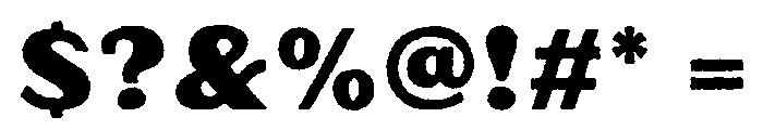 Oilvare Rough Base Regular Font OTHER CHARS