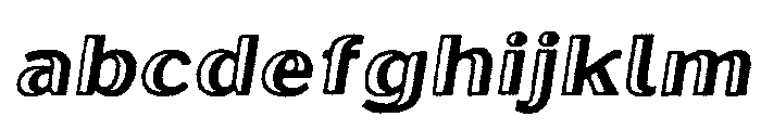 Oilvare Rough Regular Italic FONT