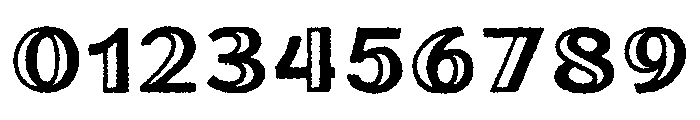 Oilvare Rough Regular Font OTHER CHARS