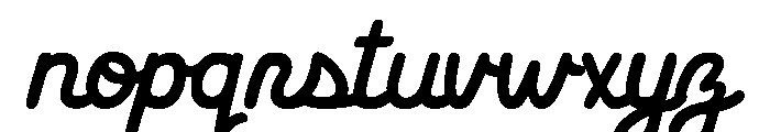 Okay Toque Bold Font UPPERCASE