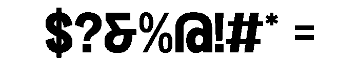 Okaybro Font OTHER CHARS