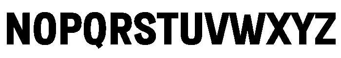 Okaybro Font UPPERCASE