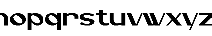 Okle Font LOWERCASE