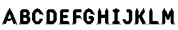 Oksana Regular Font UPPERCASE