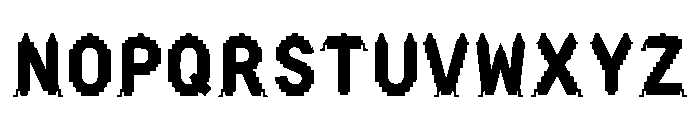 Oksana Regular Font UPPERCASE
