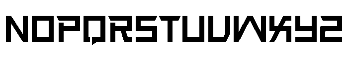 Oksporty Font LOWERCASE