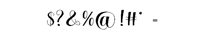 OktaviyaYouthful Font OTHER CHARS