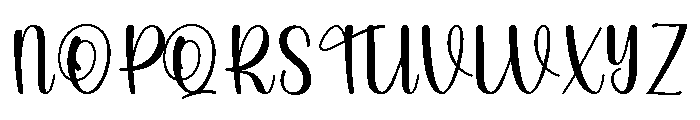 Oktober-Regular Font UPPERCASE