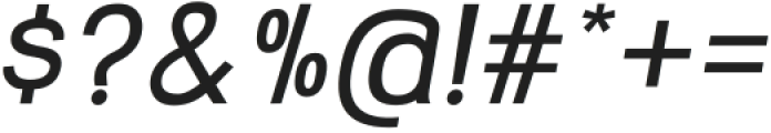 OKABA Italic otf (400) Font OTHER CHARS