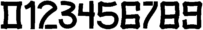 OKLAHOMA Regular otf (400) Font OTHER CHARS