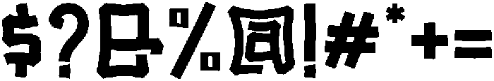 OKLAHOMA Regular otf (400) Font OTHER CHARS