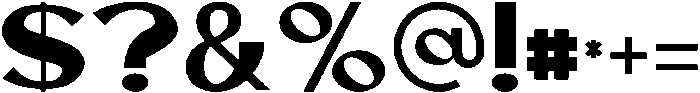 Okle otf (400) Font OTHER CHARS
