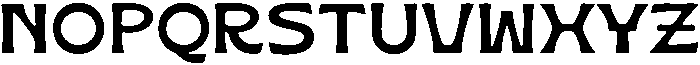 Oksa Rough otf (400) Font UPPERCASE