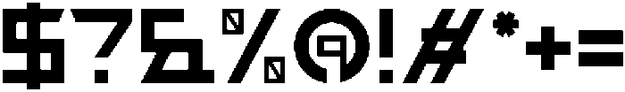 Oksporty Regular otf (400) Font OTHER CHARS