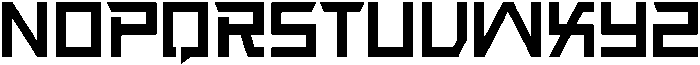 Oksporty Regular otf (400) Font LOWERCASE