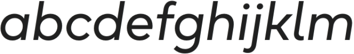 Okta Medium otf (500) Font LOWERCASE