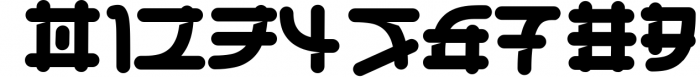 OKASHI - Faux Japanese Font Font OTHER CHARS
