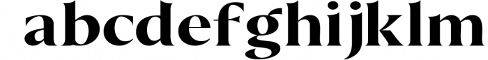 Okemo Modern Serif Font Font LOWERCASE
