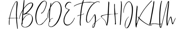 Oklahoma Handwritten Script Font UPPERCASE